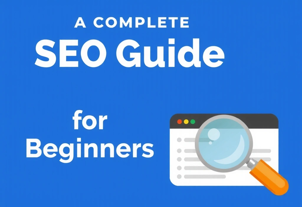 Coperta ghidului SEO pentru începători