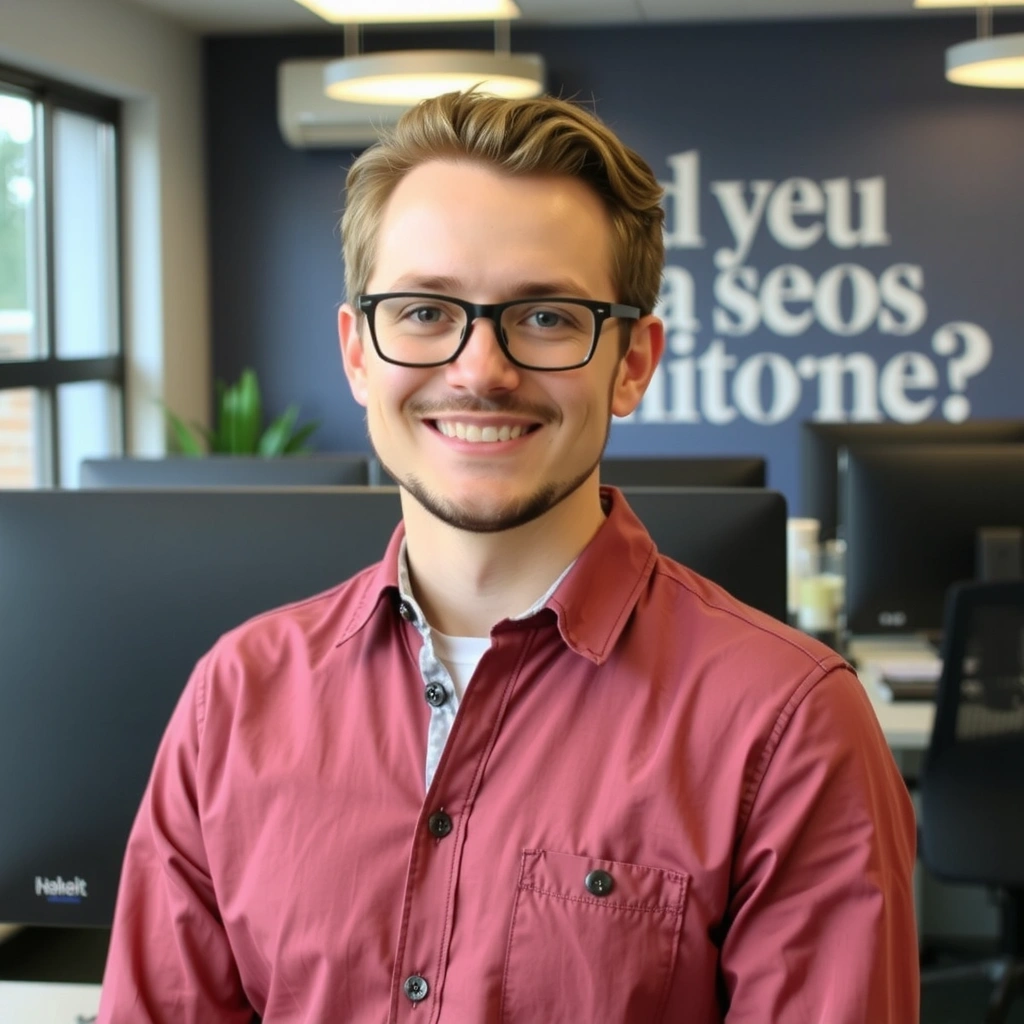 Portret al expertului SEO de la growthlayer